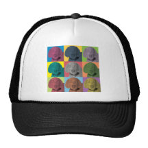 Weimaraner Pop-Art Truckercap