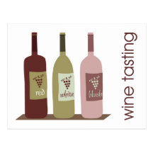 Weinprobe-Postkarten-Einladungen