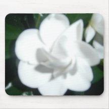 Weiße Gardeniaprodukte Mousepad