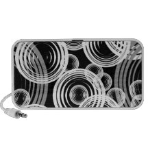 Weiße und graue Blasen iPhone Lautsprecher