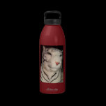 Weiße Wasser-Flasche des Tiger-1 trinkflaschen