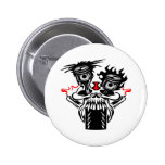 Weißer Mc-Kolben-Schädel Button