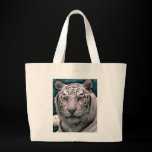 Weißer Tiger, riesige Tasche taschen