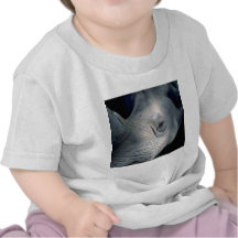 Weißes Nashorn-Kopf Tshirt