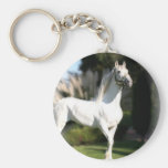 Weißes Pferd Keychain Schlüsselbänder