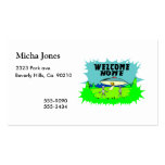 Welcome Home Aliens Business Cards