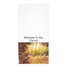 Welcome To Our Church Card Personalized Photo Card