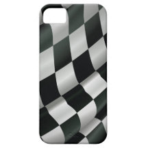 Wellenartig bewegender Zielflagge iPhone 5 Fall iPhone 5 Hüllen