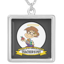 WELTBESTER CARTOON DES LEHRER-HAUSTIER-JUNGEN-II AMULETTEN