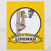 WELTBESTER STÖRUNGSSUCHER-MANN-CARTOON FLYERBEDRUCKUNG