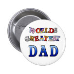 Weltbester Vati Anstecknadelbutton