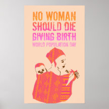 Weltbevölkerungs-Tag - inspirierend Plakat