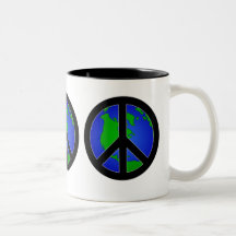 Weltfrieden Kaffee Tassen