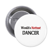 Weltheißester Tänzer Anstecknadelbutton