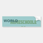 WeltHomeschooler Aufkleber Auto Aufkleber