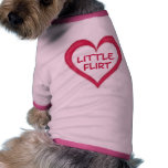 Wenig Flirt-Haustier-Kleidung Hund T-shirt