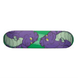 Wenig lila Longtailed Drache Bedrucktes Skateboard