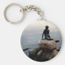 wenig Meerjungfrau keychain Schlüsselband