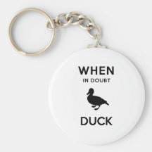 Wenn im Zweifel, ducken Sie sich (Dunkelheit) Schlüsselbänder