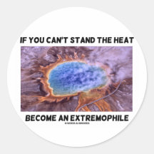 Wenn Sie die Hitze nicht stehen können, werden ein Sticker