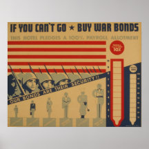 Wenn Sie nicht gehen können - kaufen Sie Kriegsbin Plakate