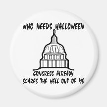 Wer die Halloween-Kongress-Schrecken benötigt Kühlschrankmagnete