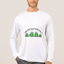Wer ließ die Frösche heraus? Tshirt