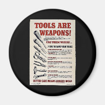 Werkzeuge sind Waffen! Magnets
