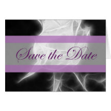 Wesentliches einer Rose 2 Save the Date Wedding Karten