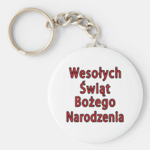 Wesolych Swiat Bozego Narodzenia Schlüsselanhänger