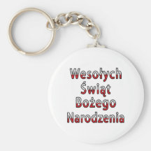 Wesolych Swiat Bozego Narodzenia Schlüsselanhänger