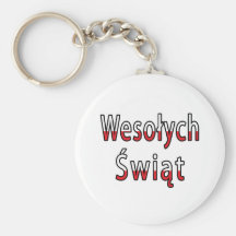 Wesolych Swiat Flagge Schlüsselband