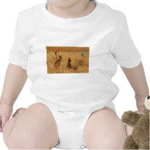 Western-Grau-Kängurus Tshirts