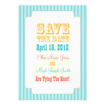 Western-Karneval - Save the Date Blau Einladungskarte