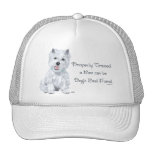 Westie Wörter von Klugheit Baseball Cap