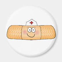 Whimsicla Pflaster-Verband mit dem Krankenschweste Magnete