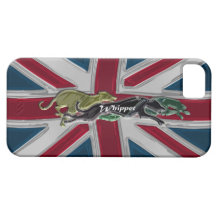 Whippet, das auf Gewerkschafts-Jack läuft iPhone 5 Etui