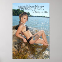 Whiskymädchen ashley plakate