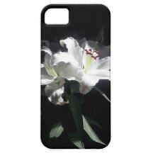 White Lilies iPhone 5 Cover