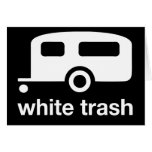 White Trashanhängerikone - Wohnwagensiedlung Karten