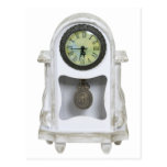 WhiteMantelClock052010 Postkarten