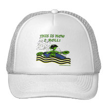 Whitewater-Kajak-Rolle Retrocap