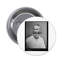 Whitman Leben der Freude-Liebe-Zitat-Geschenk-T-Sh Anstecknadelbuttons
