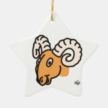 Widder - Aries Ornament