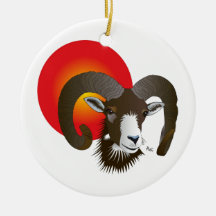 Widder - Sternzeichen Ornament