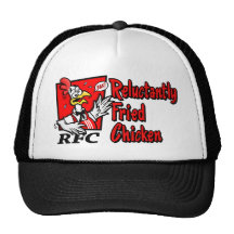 Widerstrebend gebratenes Huhn Baseballcap