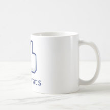 Wie Demokraten Kaffee Tassen