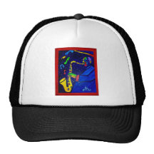 Wie Jazz-Mann durch Piliero Cap