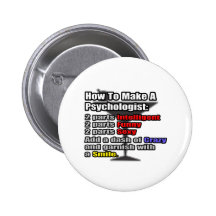 Wie man einen Psychologen macht Anstecknadel