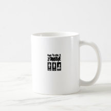 Wie man einen ZOMBIE tötet Kaffeetasse